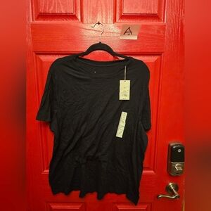Women's Black T-Shirt New